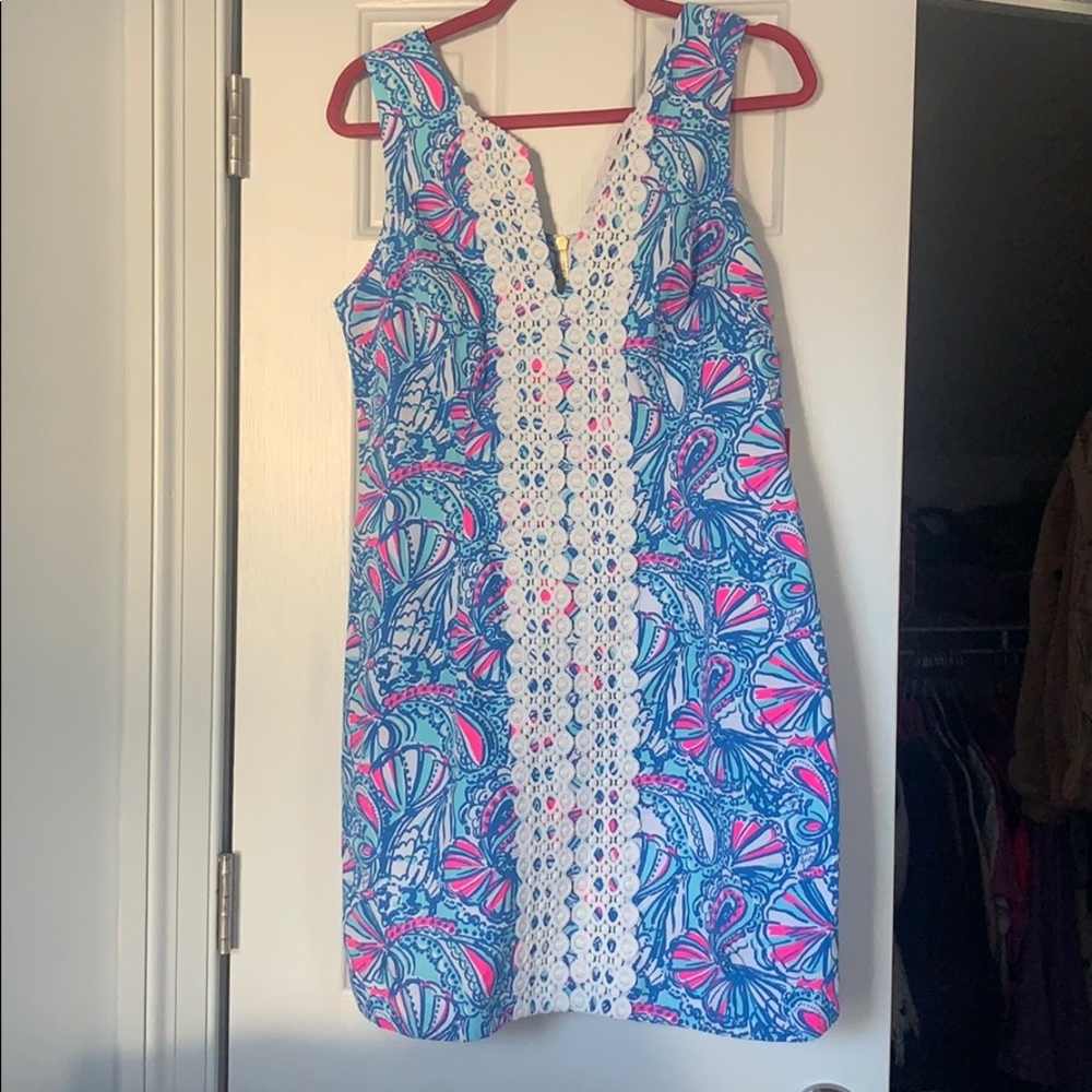 NWT Lilly Pulitzer for Target Shift Dress My Fans